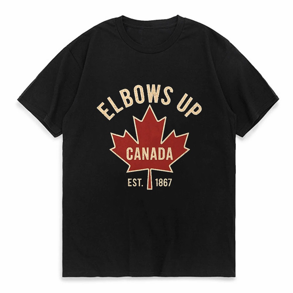 Summer Clothing Women Canada - Elbows Up Canada T-shirt for Men