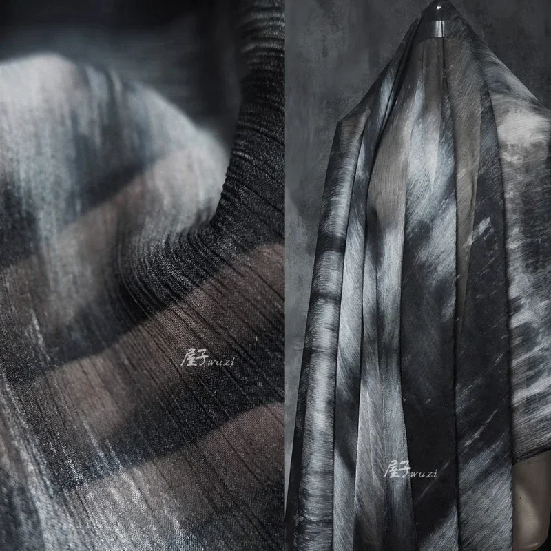 Wrinkle Thread Fabric Tie Dyed - Summer Clothing Wholesale 评论和价格