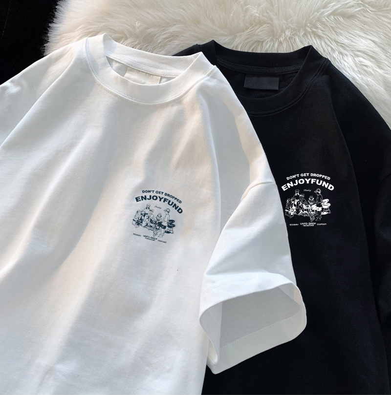 Loose Pure Cotton Half Sleeve  - Summer Clothing Brands 评论和价格