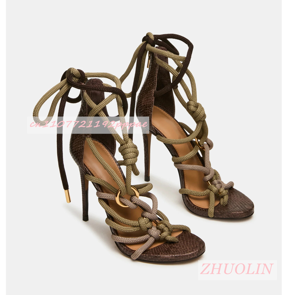 Retro Snakeskin Thick Rope Cri - Summer Clothing Stores 评论和价格